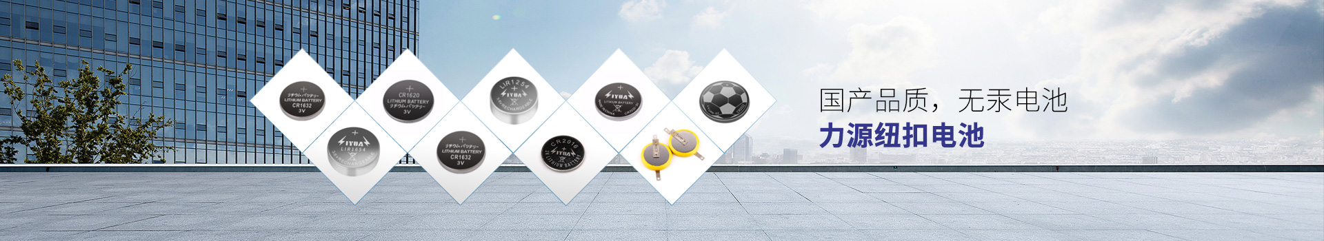 國產品質，無汞電池，力源紐扣電池